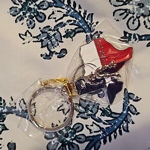 Texas flag keychain